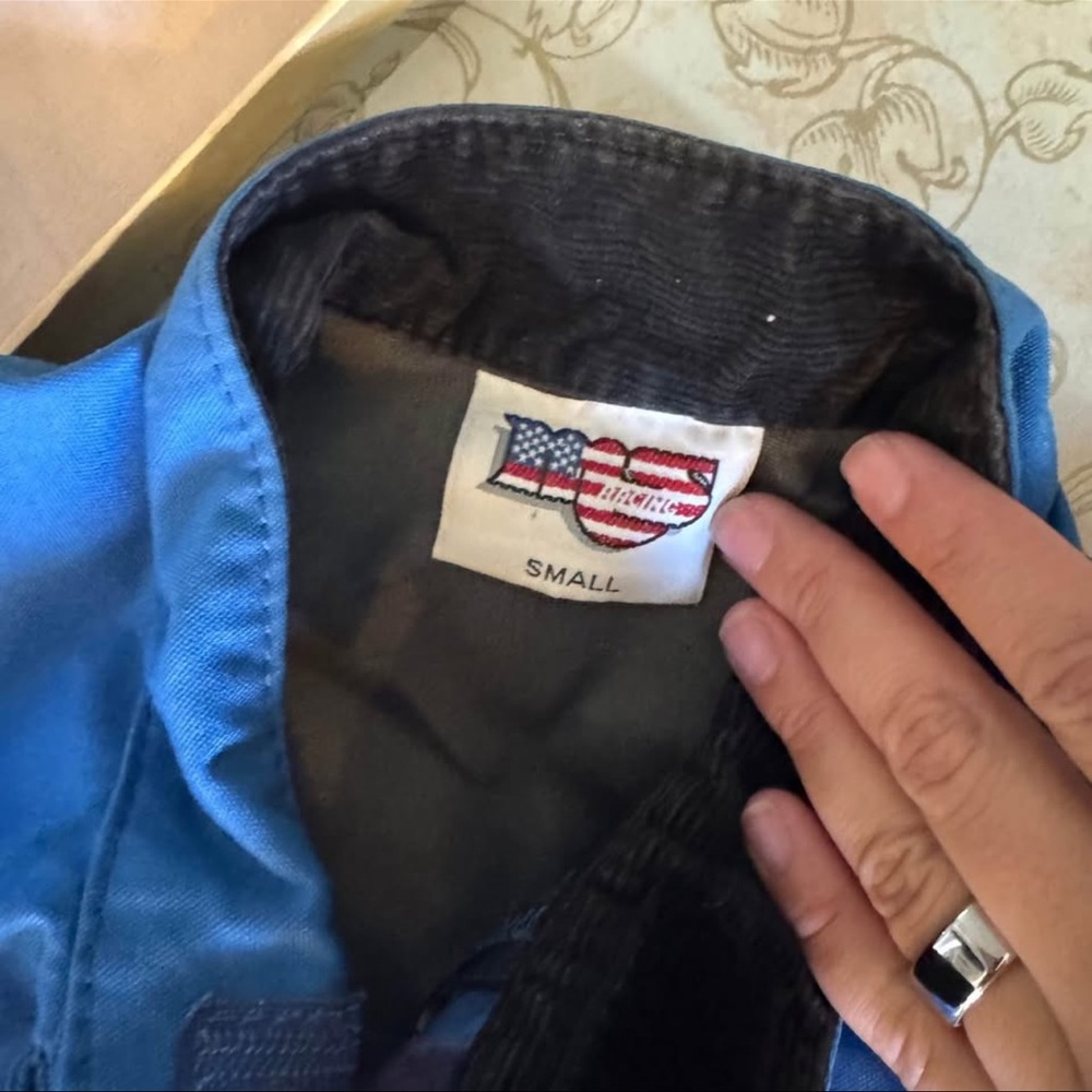 Vintage Malcom Smith Blue Racing Jacket Small - Picture 4 of 6